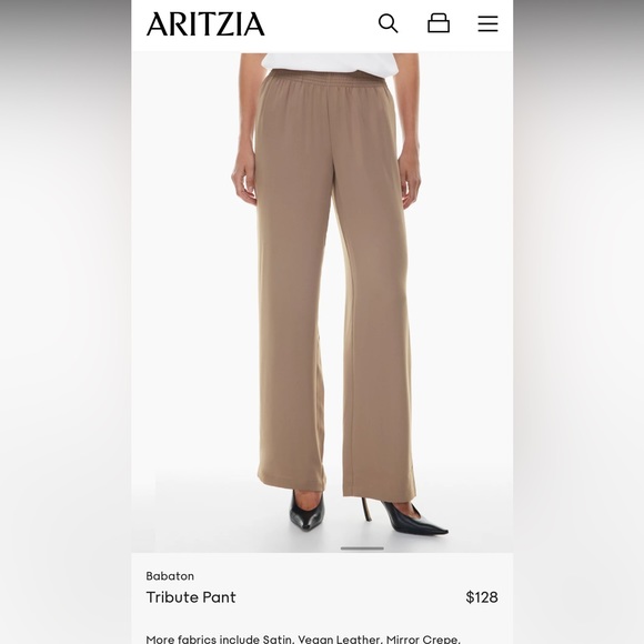 Babaton tribute pant (size M) - matte Pearl - Picture 3 of 7